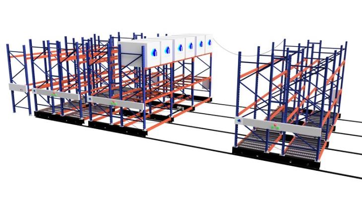 Electric Mobile Racking System